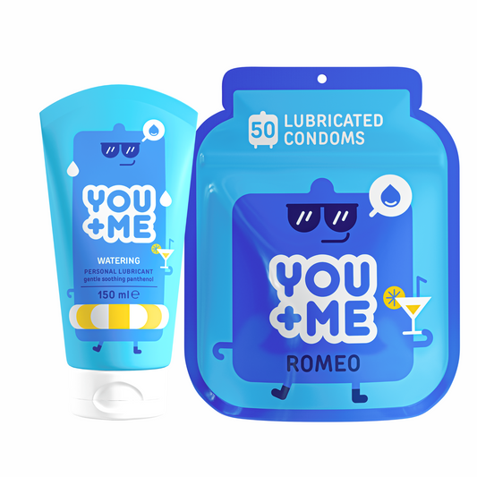 You Me Kondómy Romeo A Lubrikant Waterlube Ako Darček Zadarmo